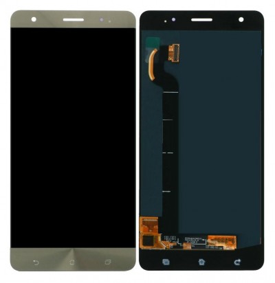 Lcd With Touch Screen For Asus Zenfone 3 Deluxe 256gb Gold By - Maxbhi Com