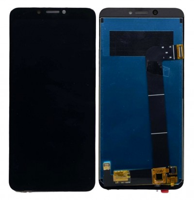 Lcd With Touch Screen For Lava Z61 Pro Black By - Maxbhi Com