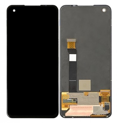 Lcd With Touch Screen For Asus Zenfone 8 Black By - Maxbhi Com