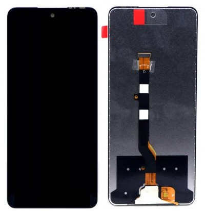 Lcd With Touch Screen For Infinix Zero 5g 2023 Turbo Black By - Maxbhi Com