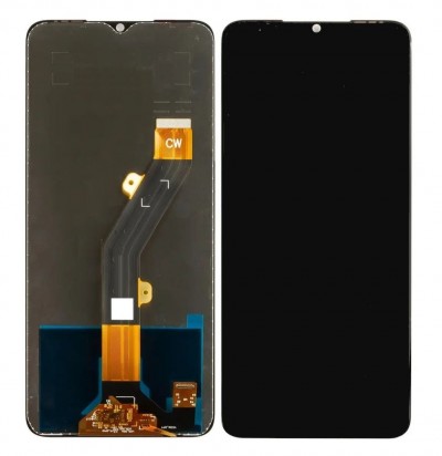 Lcd With Touch Screen For Tecno Pop 7 Blue By - Maxbhi Com