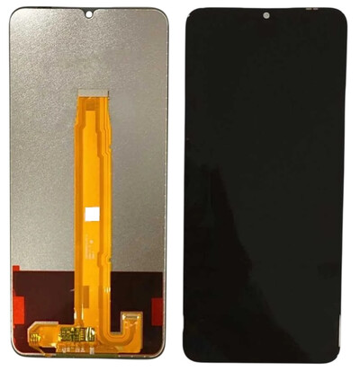 Lcd With Touch Screen For Lava Storm Lite Blue By - Maxbhi Com