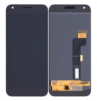 Lcd With Touch Screen For Google Pixel Xl Black By - Maxbhi Com