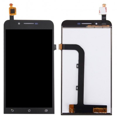 Lcd With Touch Screen For Asus Zenfone Go Zc500tg 16gb Black By - Maxbhi Com