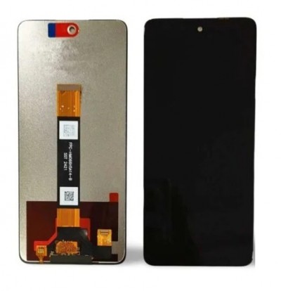 Lcd With Touch Screen For Lava Blaze 3 5g Black By - Maxbhi Com