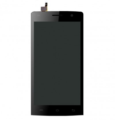 Lcd With Touch Screen For Lava Iris Fuel 25 Black By - Maxbhi.com