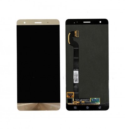 Lcd With Touch Screen For Asus Zenfone 3 Deluxe 5 5 Zs550kl Gold By - Maxbhi Com