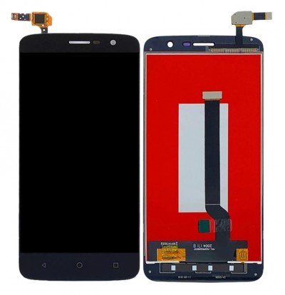 Lcd With Touch Screen For Zte Blade Spark Z971 White By - Maxbhi Com