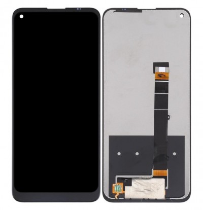 Lcd With Touch Screen For Lg Q61 Black By - Maxbhi Com