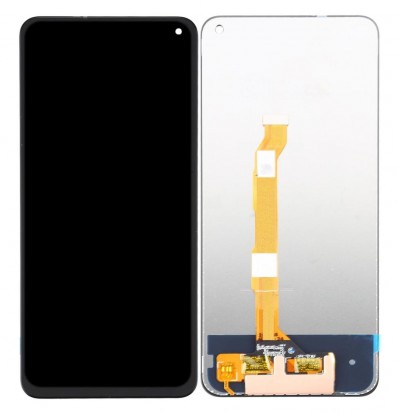 Lcd With Touch Screen For Vivo Iqoo Z1x Black By - Maxbhi Com