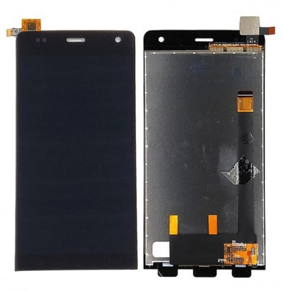 Lcd With Touch Screen For Wiko Getaway Black By - Maxbhi Com