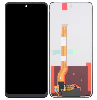 Lcd With Touch Screen For Realme C65 5g Black By - Maxbhi Com