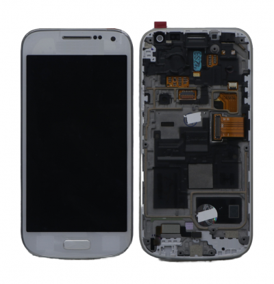 Lcd With Touch Screen For Samsung Galaxy S4 Mini I9195i White By - Maxbhi Com