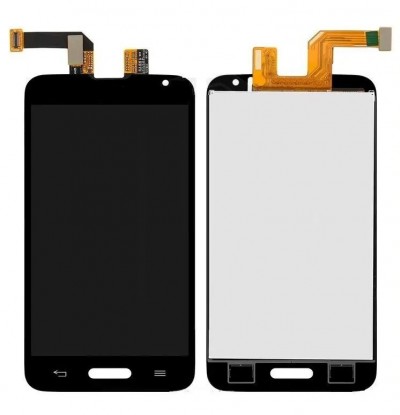 Lcd With Touch Screen For Lg L70 D320n Black By - Maxbhi Com