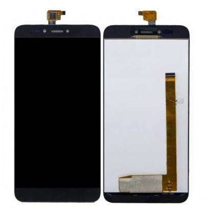Lcd With Touch Screen For Micromax Selfie 2 Note Q4601 Black By - Maxbhi Com