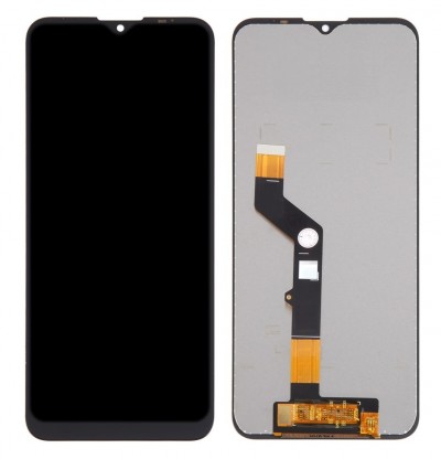 Lcd With Touch Screen For Lenovo K12 Note Black By - Maxbhi Com