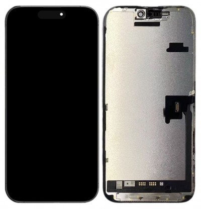 Lcd With Touch Screen For Apple Iphone 16 Pro Max Black By - Maxbhi Com