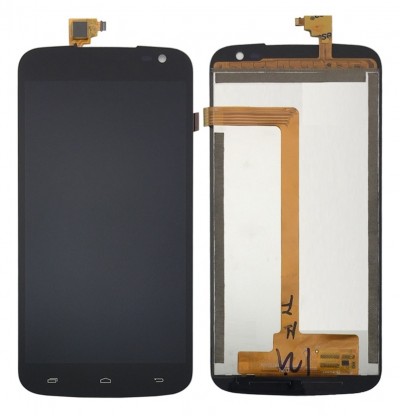 Lcd With Touch Screen For Blu Studio X Plus Blue By - Maxbhi Com