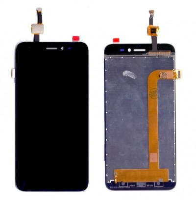 Lcd With Touch Screen For Karbonn Aura Sleek Plus Black By - Maxbhi Com