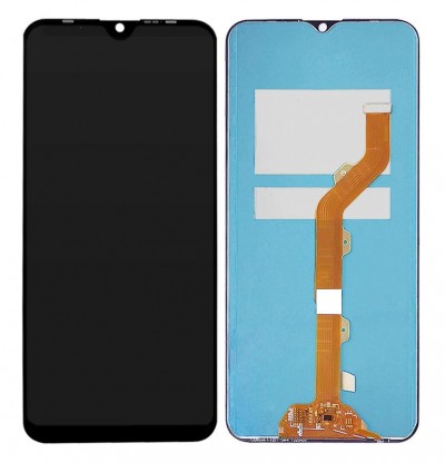 Lcd With Touch Screen For Tecno Spark 4 Black By - Maxbhi Com