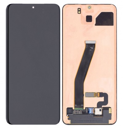 Lcd With Touch Screen For Samsung Galaxy S20 5g Grey By - Maxbhi Com
