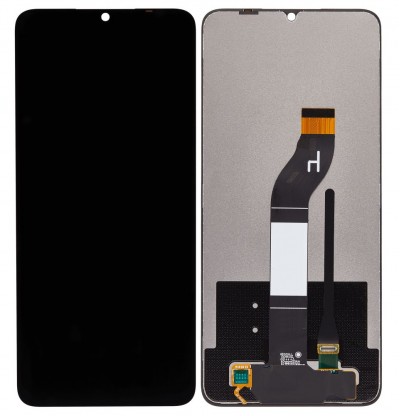 Lcd With Touch Screen For Xiaomi Poco C65 Black By - Maxbhi Com