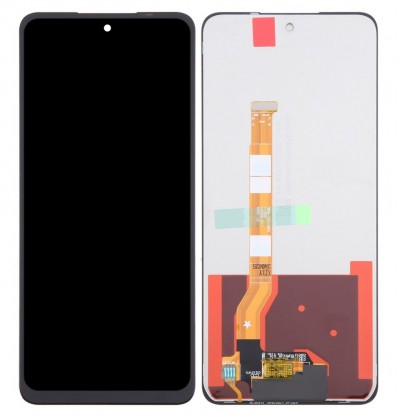 Lcd With Touch Screen For Oppo A60 Black By - Maxbhi Com