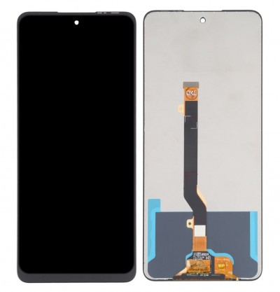 Lcd With Touch Screen For Tecno Camon 18p Purple By - Maxbhi Com