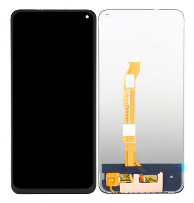 Lcd With Touch Screen For Vivo Iqoo Neo 3 5g Black By - Maxbhi Com