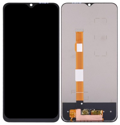 Lcd With Touch Screen For Vivo Y55s 5g Black By - Maxbhi Com