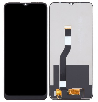 Lcd With Touch Screen For Wiko T10 Black By - Maxbhi Com