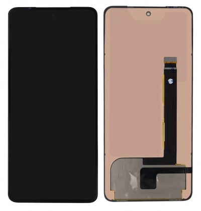 Lcd With Touch Screen For Motorola Moto G85 5g Black By - Maxbhi Com