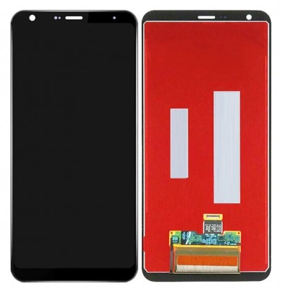 Lcd With Touch Screen For Lg Q8 2018 Black By - Maxbhi Com