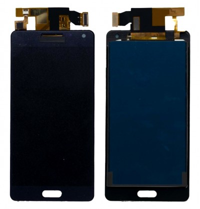 Lcd With Touch Screen For Samsung Galaxy A5 A500fu Black By - Maxbhi Com