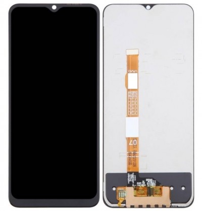 Lcd With Touch Screen For Vivo Iqoo U5x Black By - Maxbhi Com