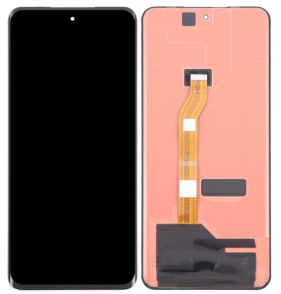 Lcd With Touch Screen For Honor X9b 5g Black By - Maxbhi Com