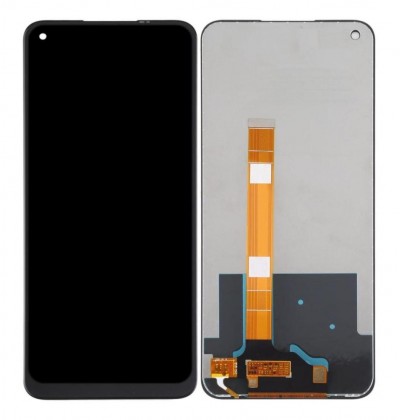 Lcd With Touch Screen For Realme 6s Black By - Maxbhi Com