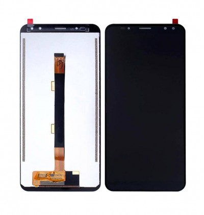 Lcd With Touch Screen For Ulefone Power 3 Black By - Maxbhi Com