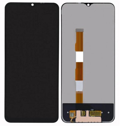 Lcd With Touch Screen For Vivo T1x 4g Black By - Maxbhi Com