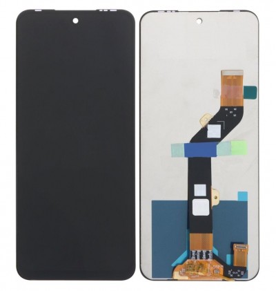 Lcd With Touch Screen For Infinix Hot 12 Black By - Maxbhi Com