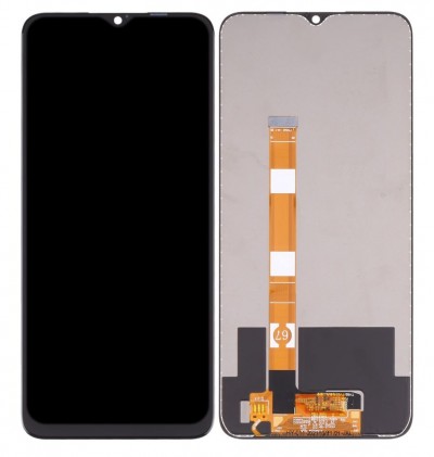 Lcd With Touch Screen For Oppo A54s White By - Maxbhi Com