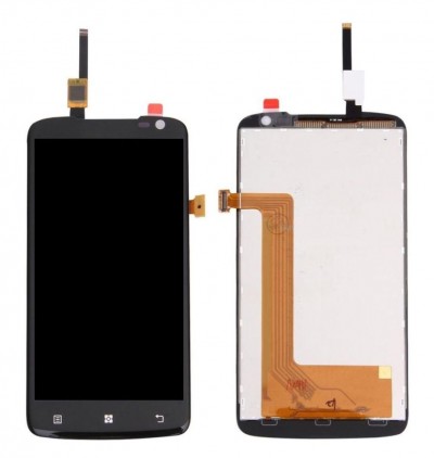 Lcd With Touch Screen For Lenovo S820 8gb Black By - Maxbhi Com