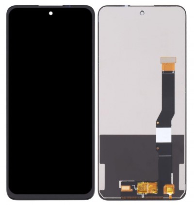 Lcd With Touch Screen For Tcl 20l Plus Black By - Maxbhi Com