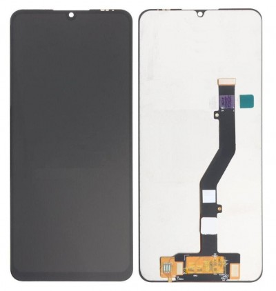 Lcd With Touch Screen For Zte Blade A72 Black By - Maxbhi Com