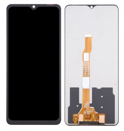 Lcd With Touch Screen For Vivo Y27s Black By - Maxbhi Com