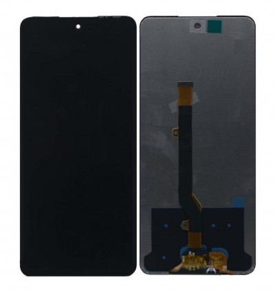 Lcd With Touch Screen For Infinix Hot 11s Black By - Maxbhi Com
