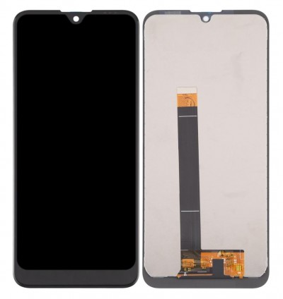 Lcd With Touch Screen For Wiko Y62 Black By - Maxbhi Com