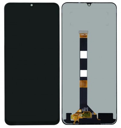 Lcd With Touch Screen For Realme C51 Black By - Maxbhi Com