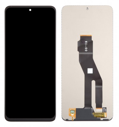 Lcd With Touch Screen For Honor X50i Black By - Maxbhi Com