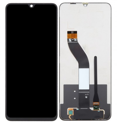 Lcd With Touch Screen For Xiaomi Poco C75 5g Black By - Maxbhi Com